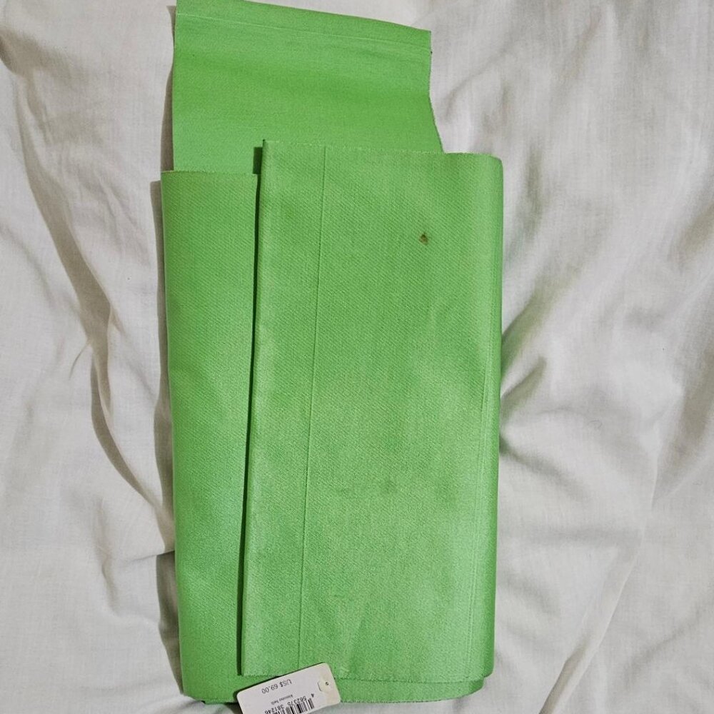 Maruroku Lime Green Silk Obi
